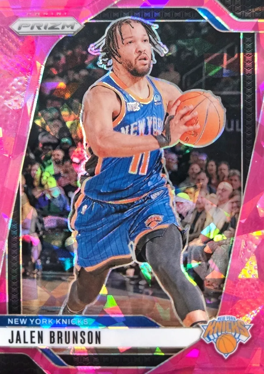 2024 Panini Prizm Basketball Pink Ice Jalen Brunson #217