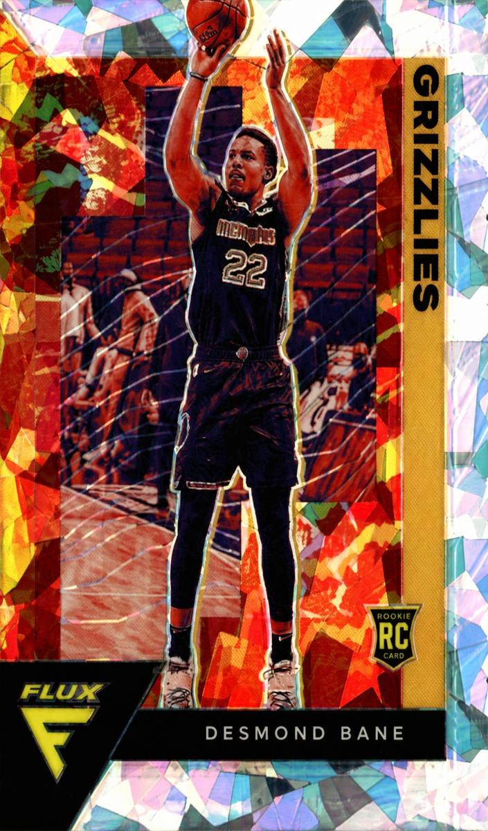 2020 Panini Flux Basketball Fanatics Cracked Ice Desmond Bane #221 PSA 9