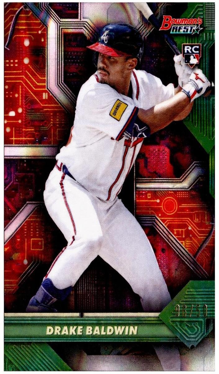2025 Bowman's Best Baseball Lava Refractor Drake Baldwin #C-12