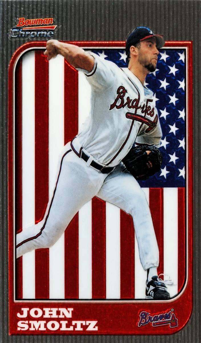 1997 Bowman Chrome Baseball John Smoltz #41 PSA 9