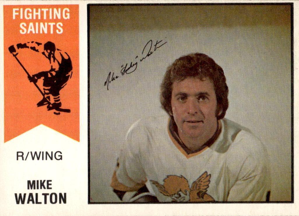 1974 O-Pee-Chee WHA Hockey Mike Walton #10 PSA 9