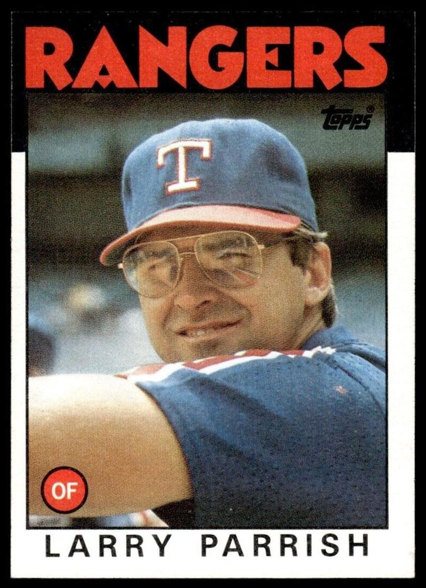 1986 Topps Baseball Larry Parrish #238