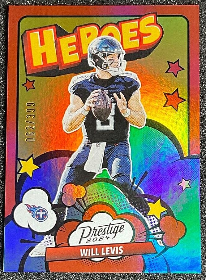 2024 Panini Prestige Football Xtra Points Red Will Levis #15