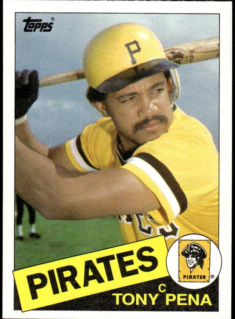 1985 Topps Baseball Tony Pena #358