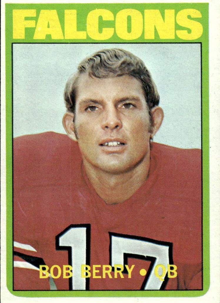 1972 Topps Football Bob Berry #107