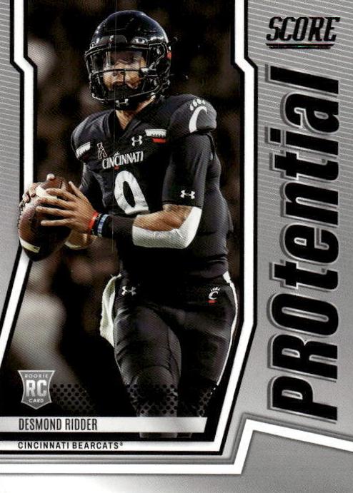 2022 Panini Score Football Desmond Ridder #P-DR PSA 9