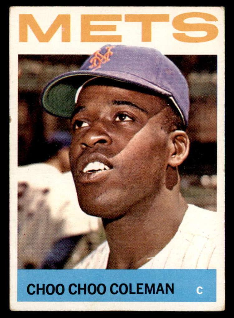 1964 Topps Baseball Choo Choo Coleman #251 PSA 8