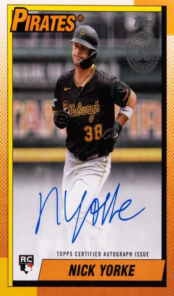 2025 Topps Baseball Nick Yorke #90B2-NY PSA 10