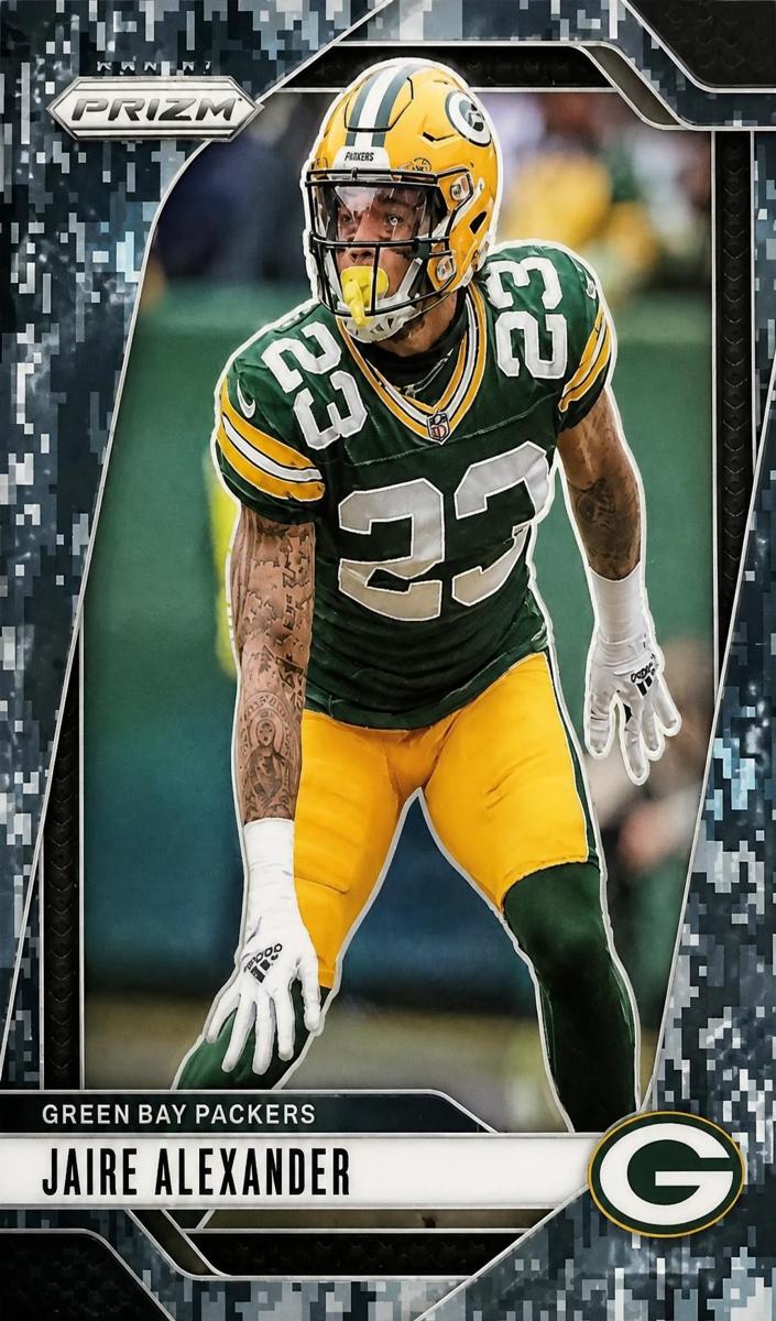 2024 Panini Prizm Football Navy Camo Jaire Alexander #106