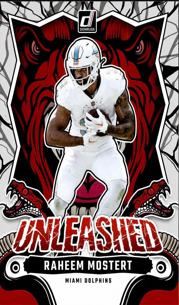 2024 Panini Donruss Football Raheem Mostert #18