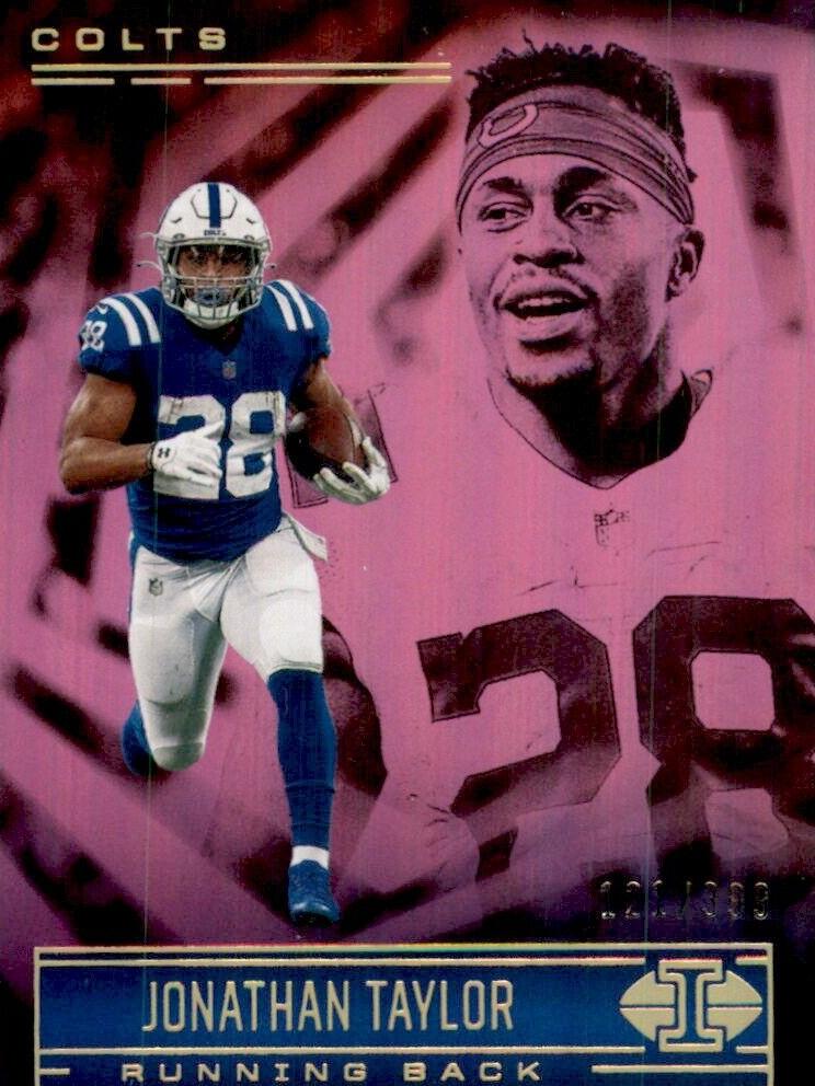 2021 Panini Illusions Football Jonathan Taylor #9 PSA 9