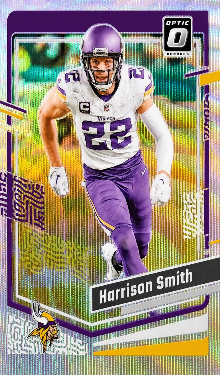 2023 Donruss Optic Football Wave Harrison Smith #123