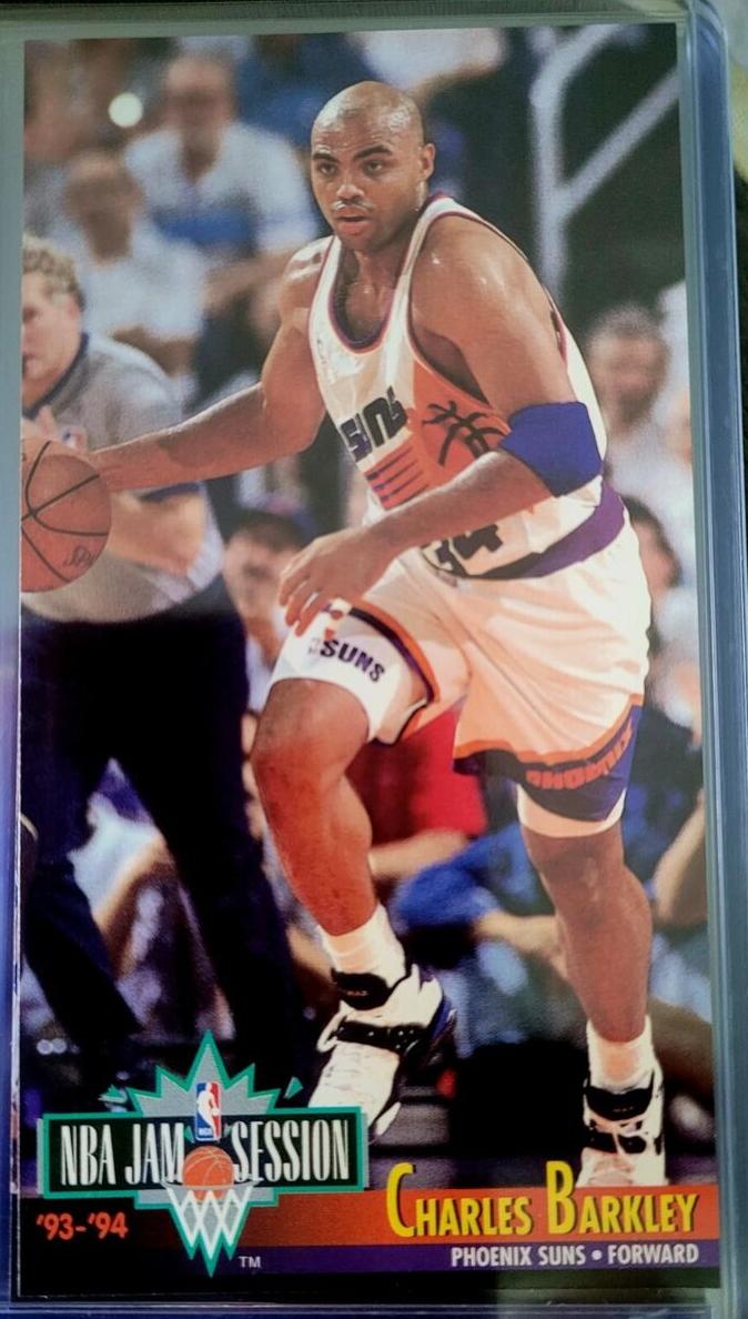 1993 Fleer Basketball Charles Barkley #174