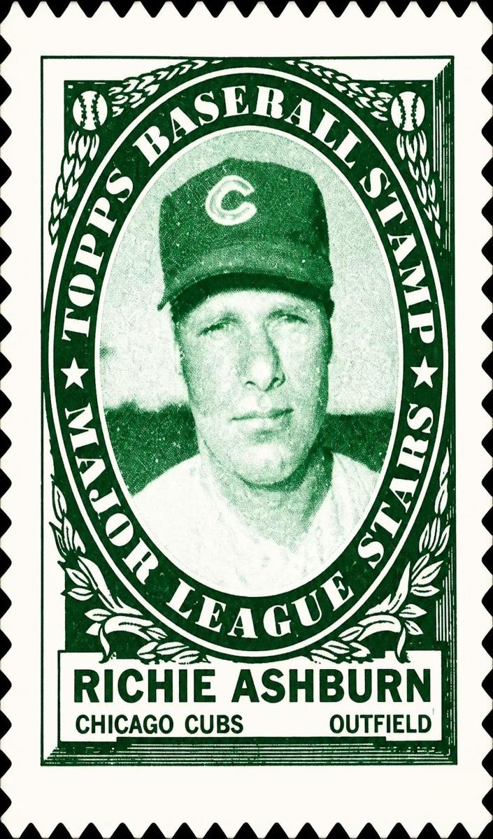 1961 Topps Baseball Richie Ashburn #NNO