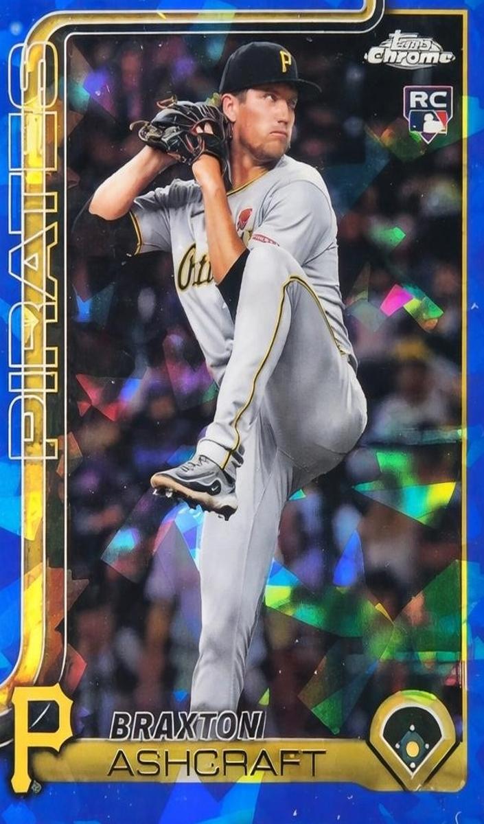 2025 Topps Chrome Update Sapphire Baseball Braxton Ashcraft #USC142