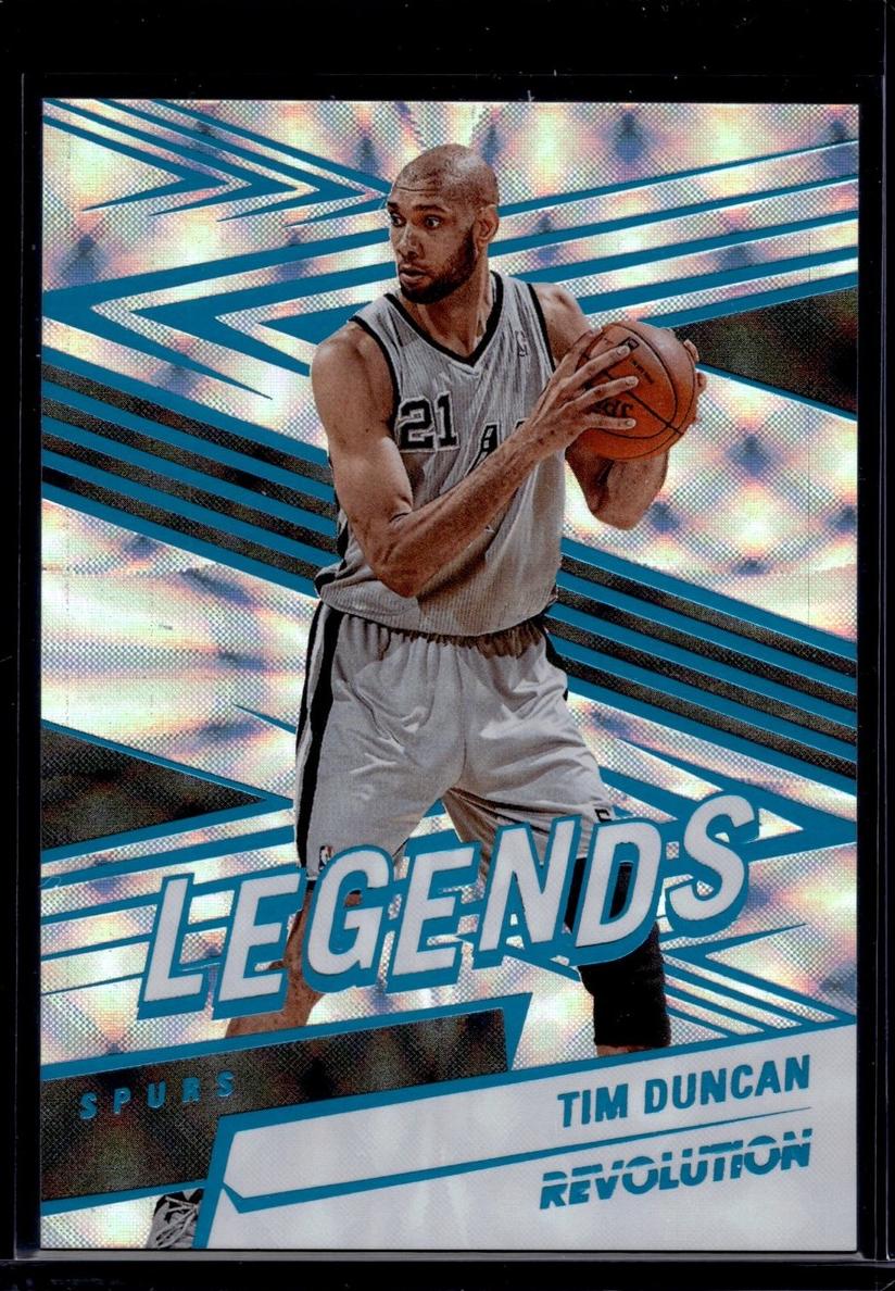 2024 Panini Revolution Basketball Future Frame Tim Duncan #161 PSA 9