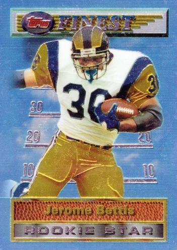 1994 Topps Finest Football Jerome Bettis #42 PSA 9