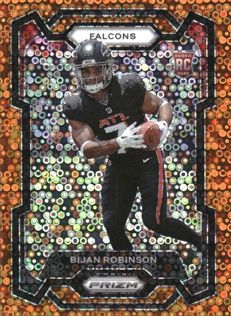 2023 Panini Prizm Football Disco Bijan Robinson #305 PSA 9