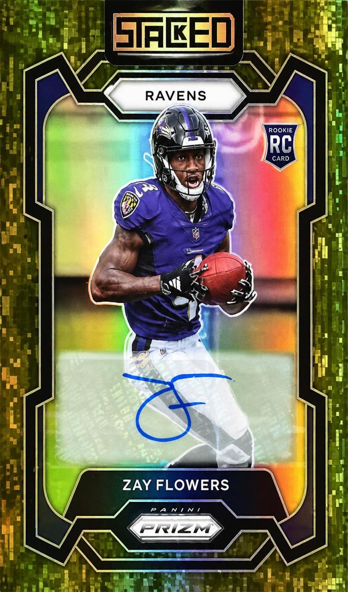 2023 Panini Prizm Football Camo Zay Flowers #307