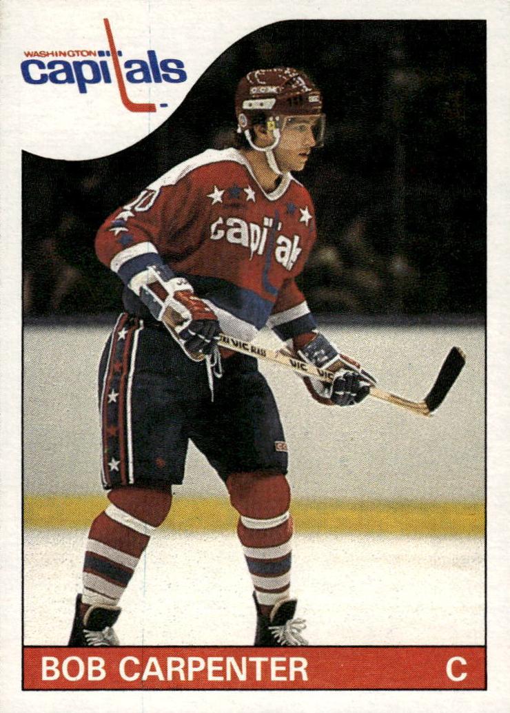 1985 Topps Hockey Bob Carpenter #26
