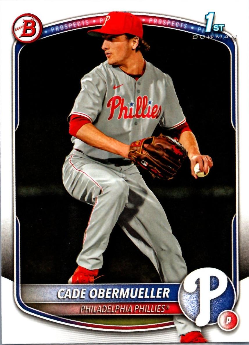 2025 Bowman Draft Baseball Cade Obermueller #BD-80