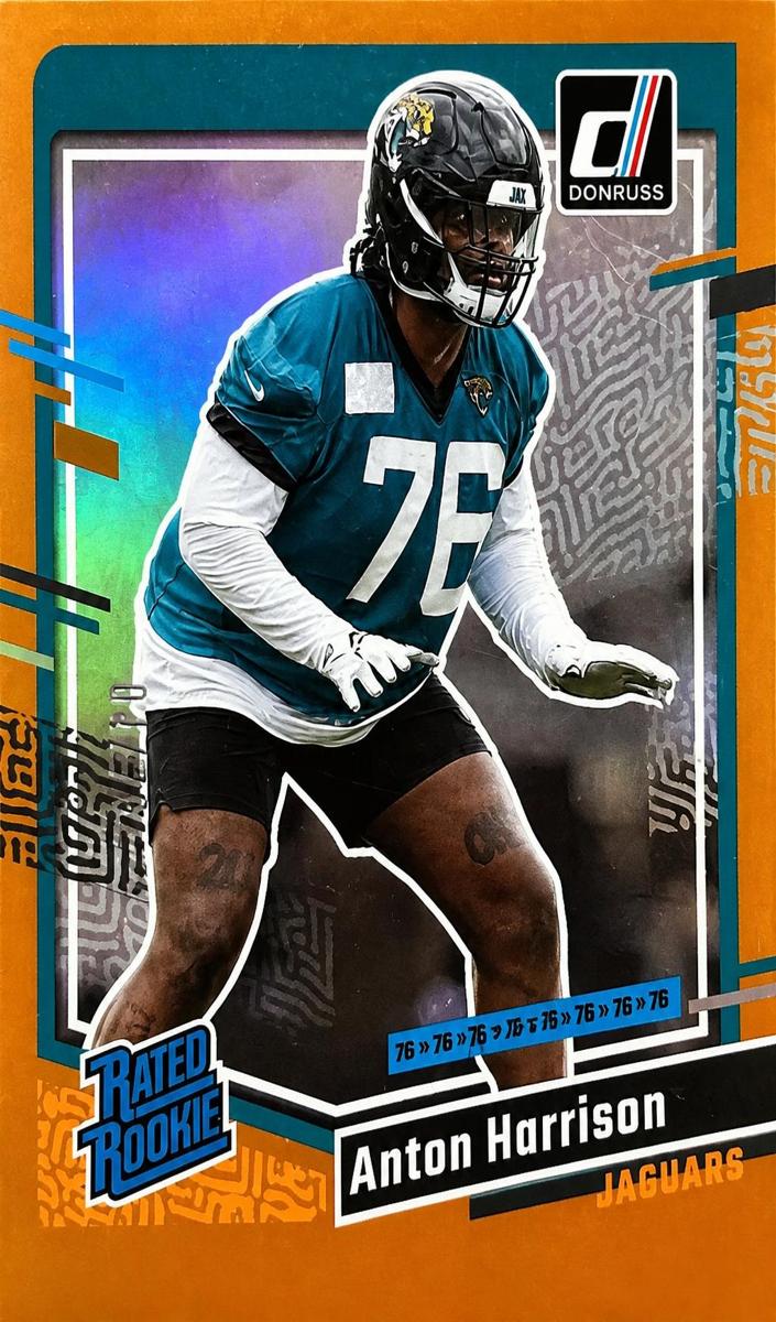 2023 Panini Donruss Football Jersey Number Anton Harrison #347