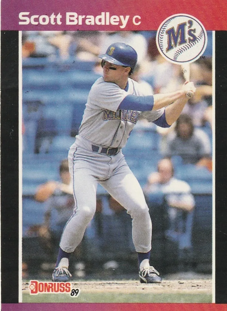 1989 Donruss Baseball Scott Bradley #261
