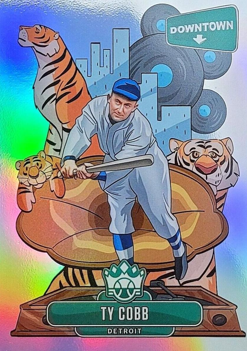 2022 Panini Diamond Kings Baseball Ty Cobb #D14 SGC 9.5