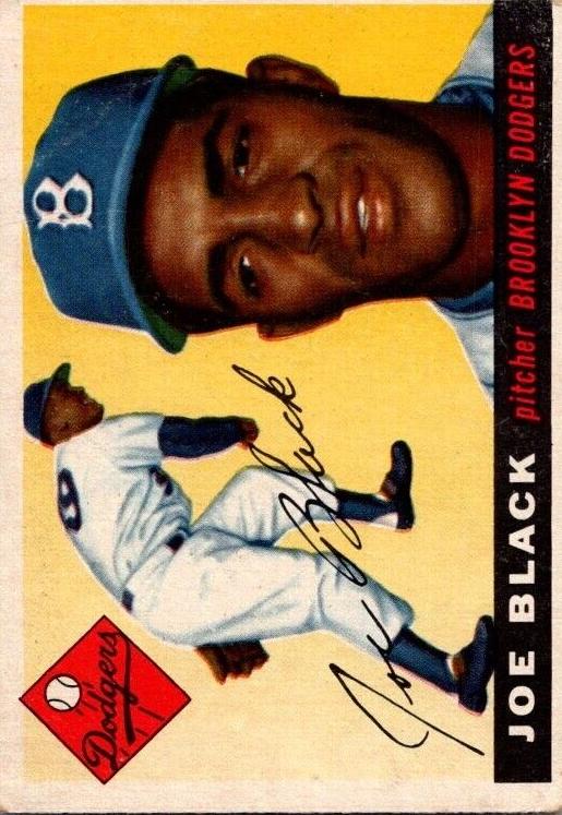 1955 Topps Baseball Joe Black #156 PSA 5