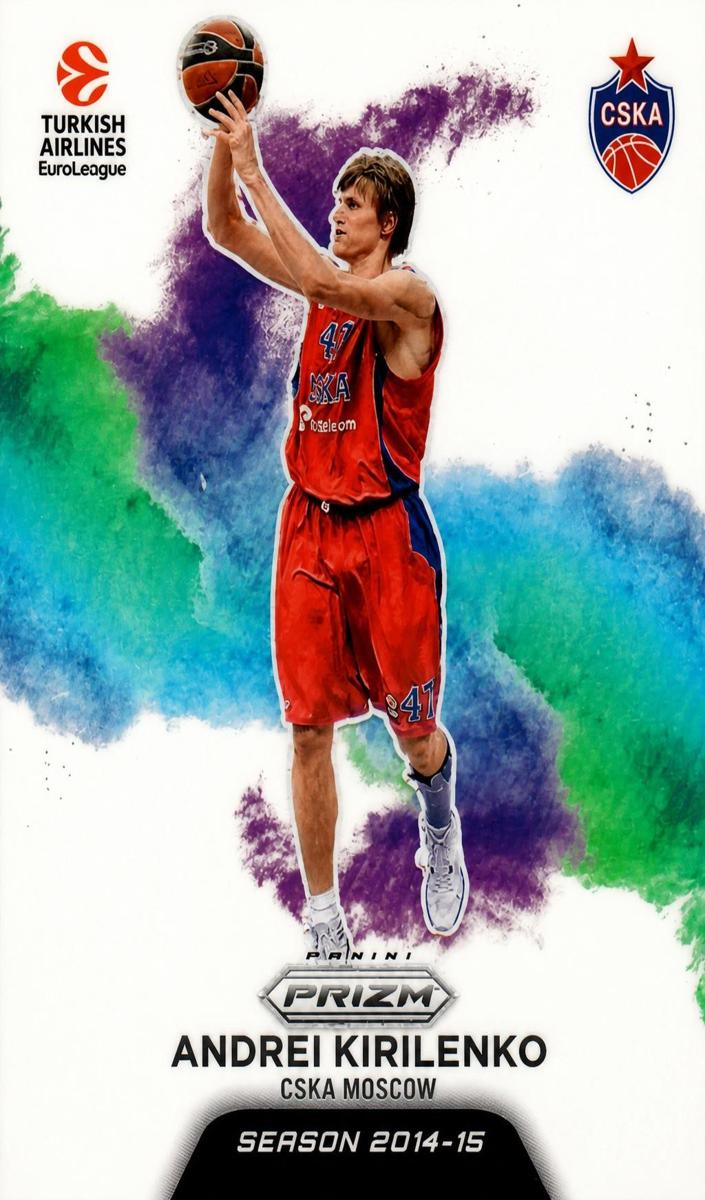 2023 Panini Prizm Turkish Airlines EuroLeague Basketball Andrei Kirilenko #11