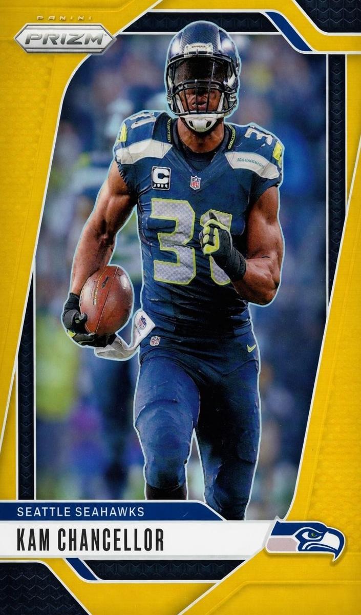 2024 Panini Prizm Football Gold Kam Chancellor #266 PSA 8.5