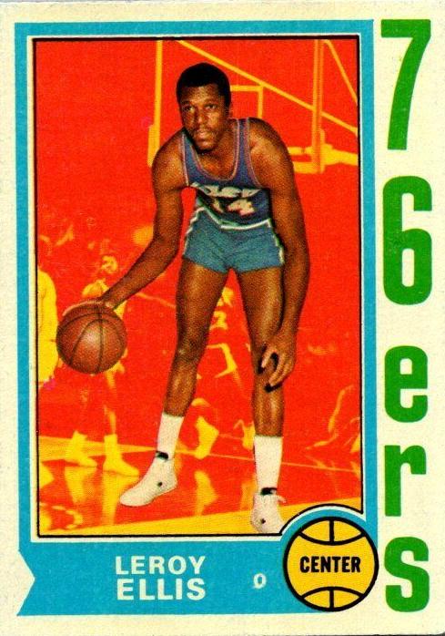 1974 Topps Basketball Leroy Ellis #111