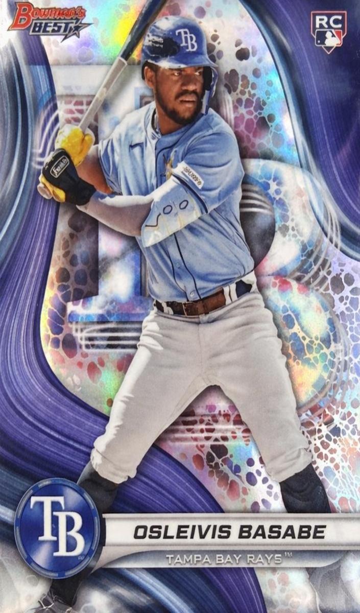 2024 Bowman's Best Baseball Refractor Osleivis Basabe #63