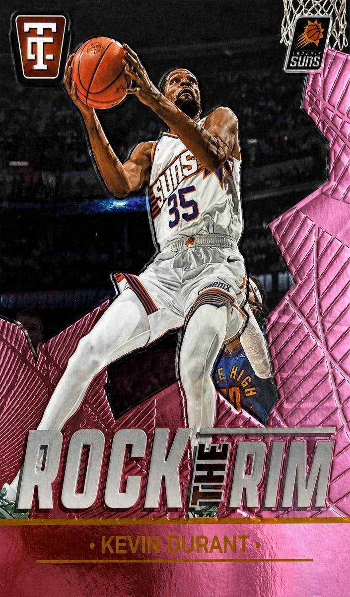 2024 Panini Totally Certified Basketball Mirror Pink Kevin Durant #24