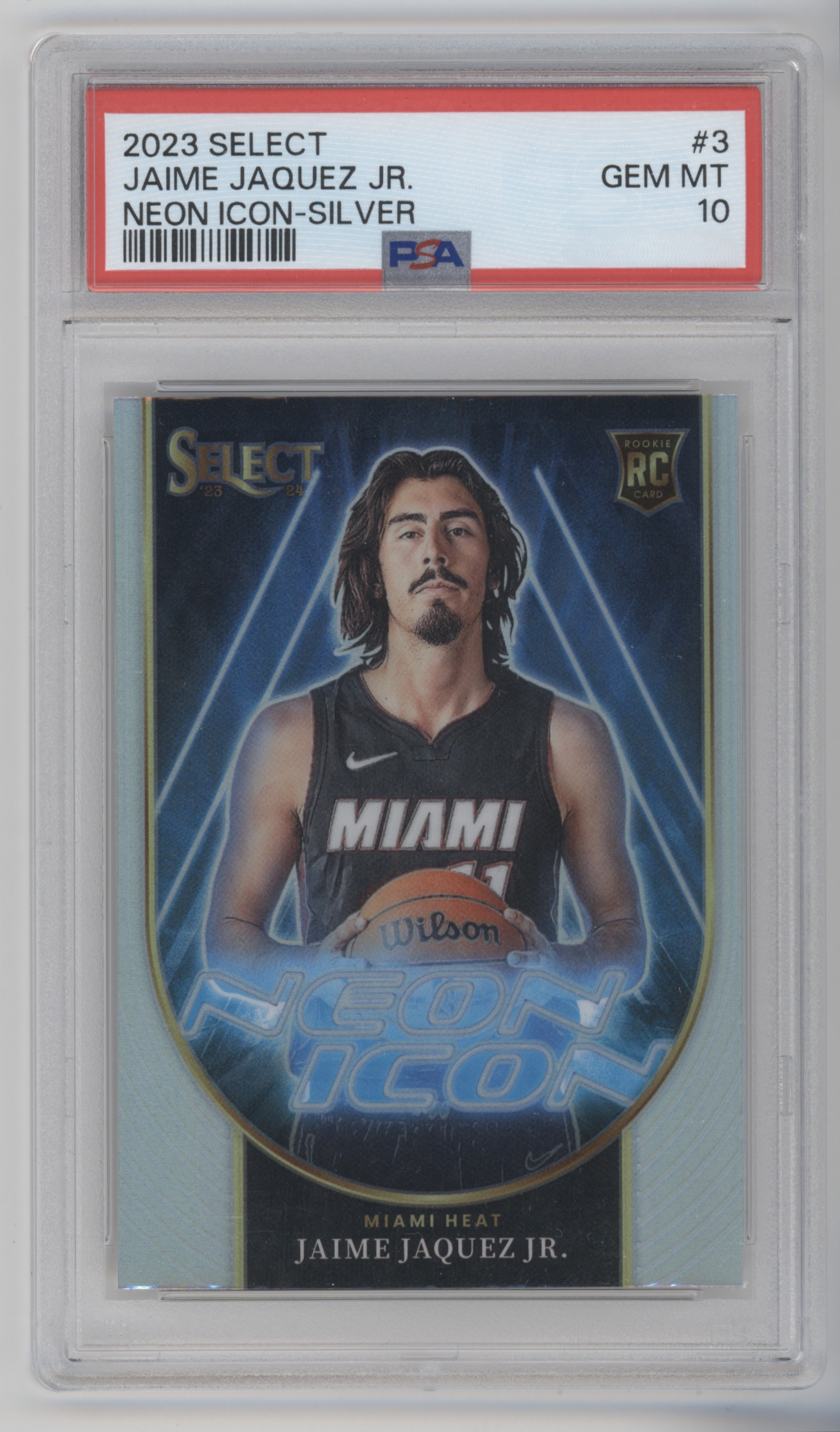2023 Panini Select Basketball Silver Jaime Jaquez Jr. #3
