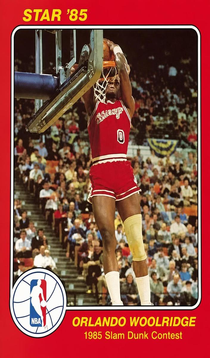 1985 Star Basketball Orlando Woolridge #9 BGS 8.5