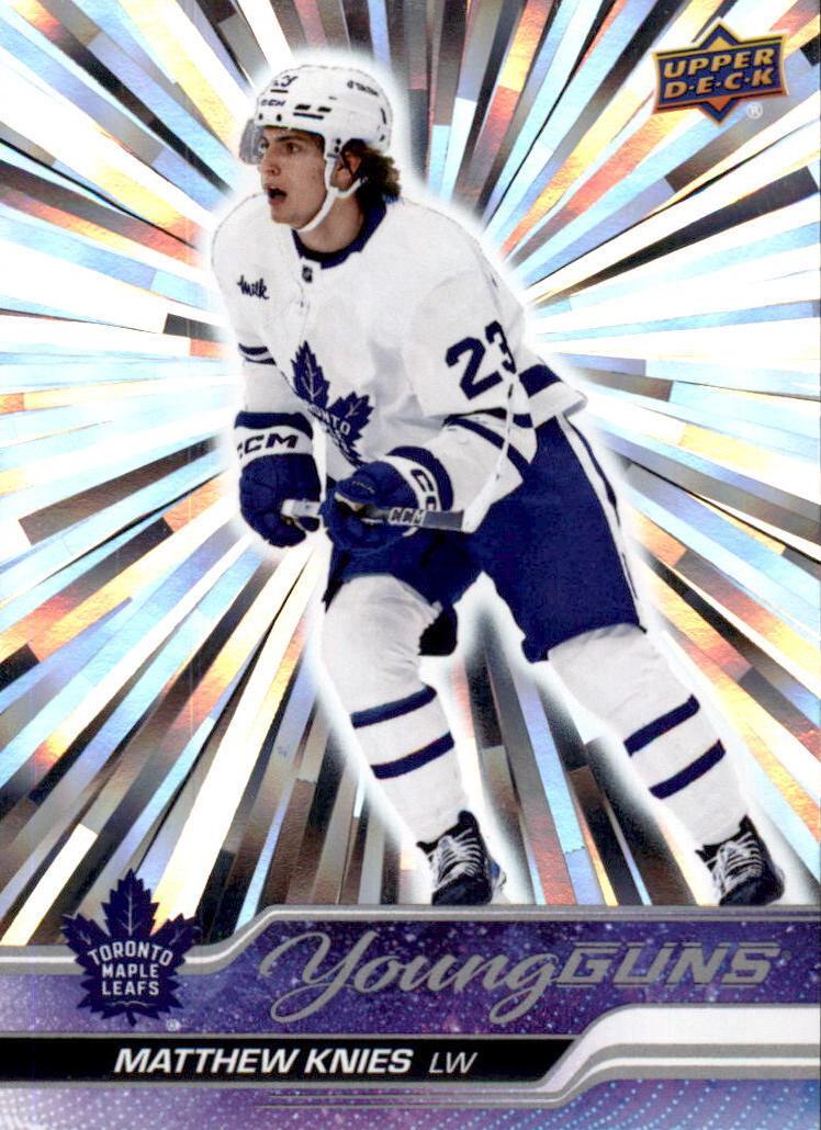 2023 Upper Deck Hockey Outburst Silver Matthew Knies #222
