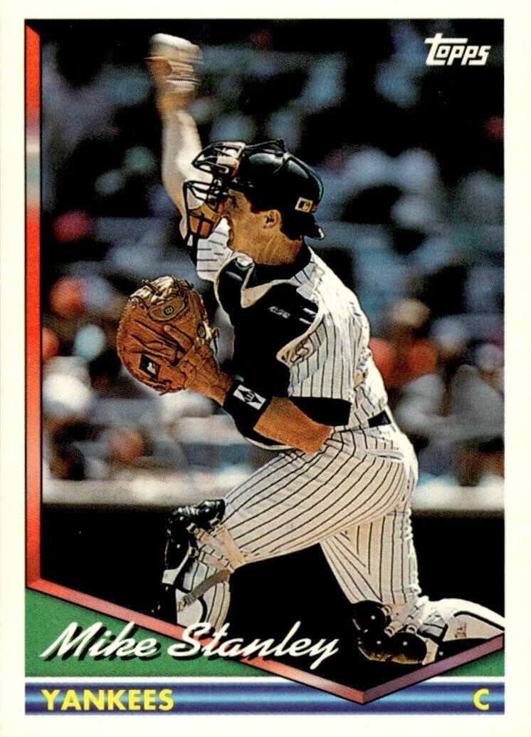 1994 Topps Baseball Mike Stanley #695