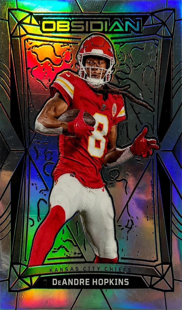 2024 Panini Obsidian Football Silver DeAndre Hopkins #190