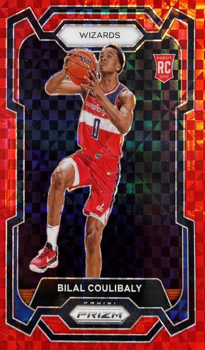 2023 Panini Prizm Basketball Red Power Bilal Coulibaly #153