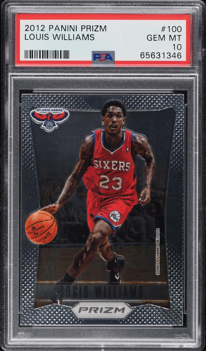 2012 Panini Prizm Basketball Louis Williams #100 PSA 9