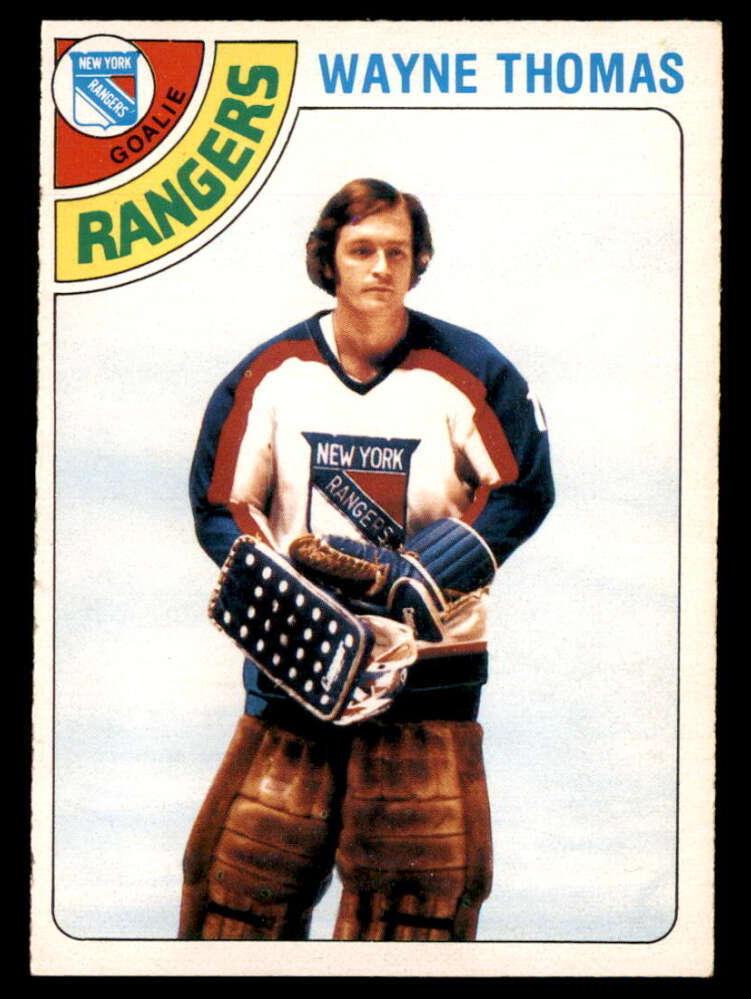 1978 O-Pee-Chee Hockey Wayne Thomas #166