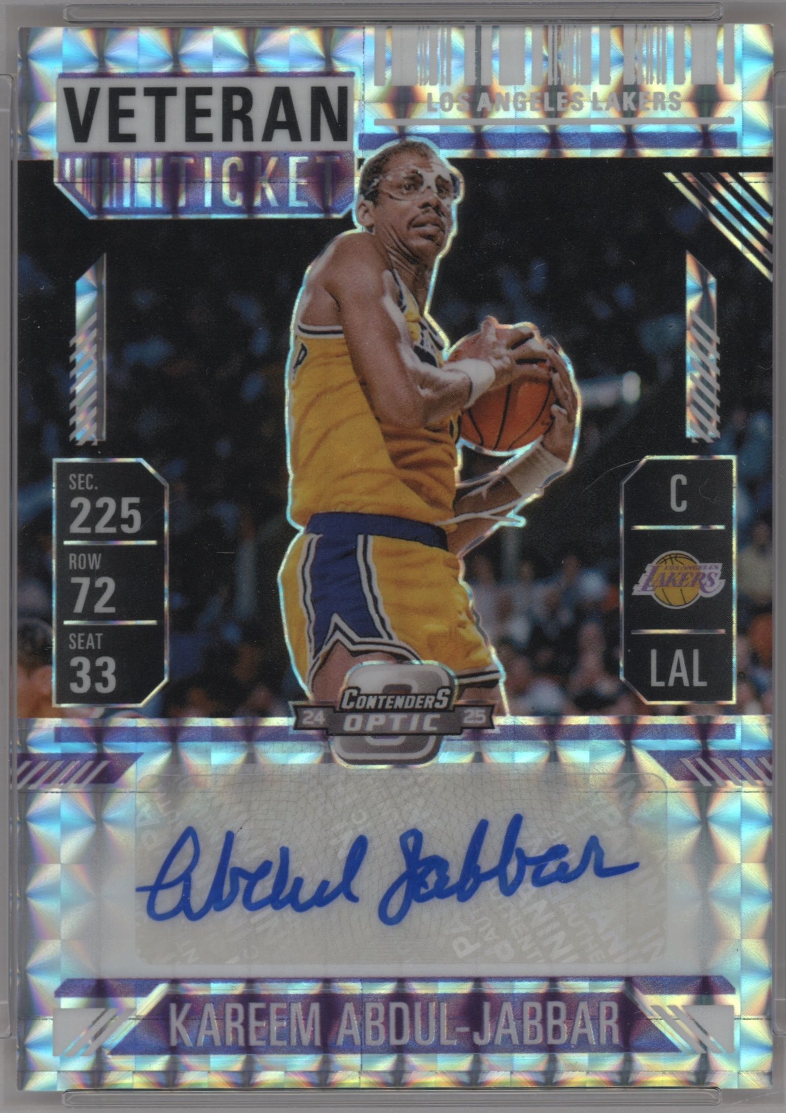 2024 Panini Mosaic Basketball Kareem Abdul-Jabbar #VT-KAJ