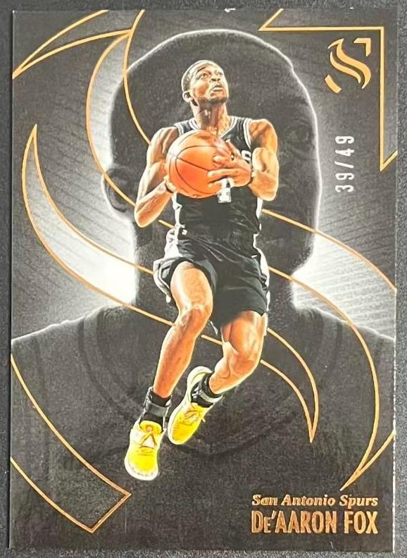 2024 Panini Silhouette Basketball Bronze De'Aaron Fox #1