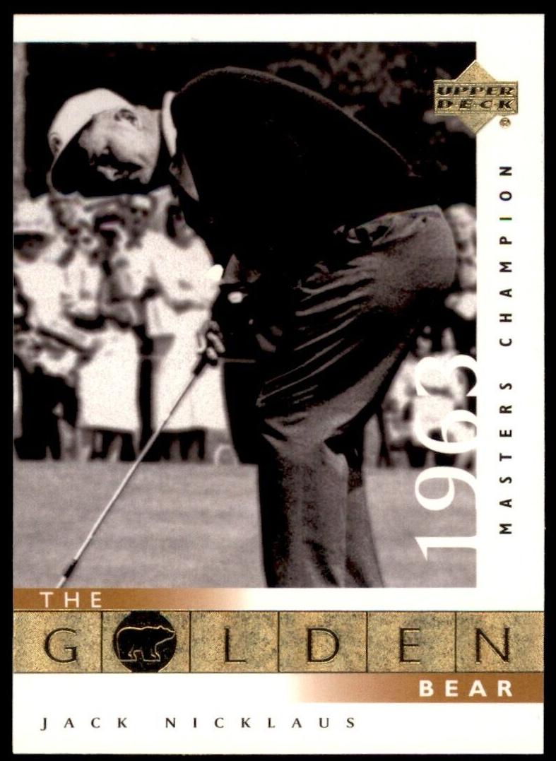 2001 Upper Deck Golf Jack Nicklaus #107