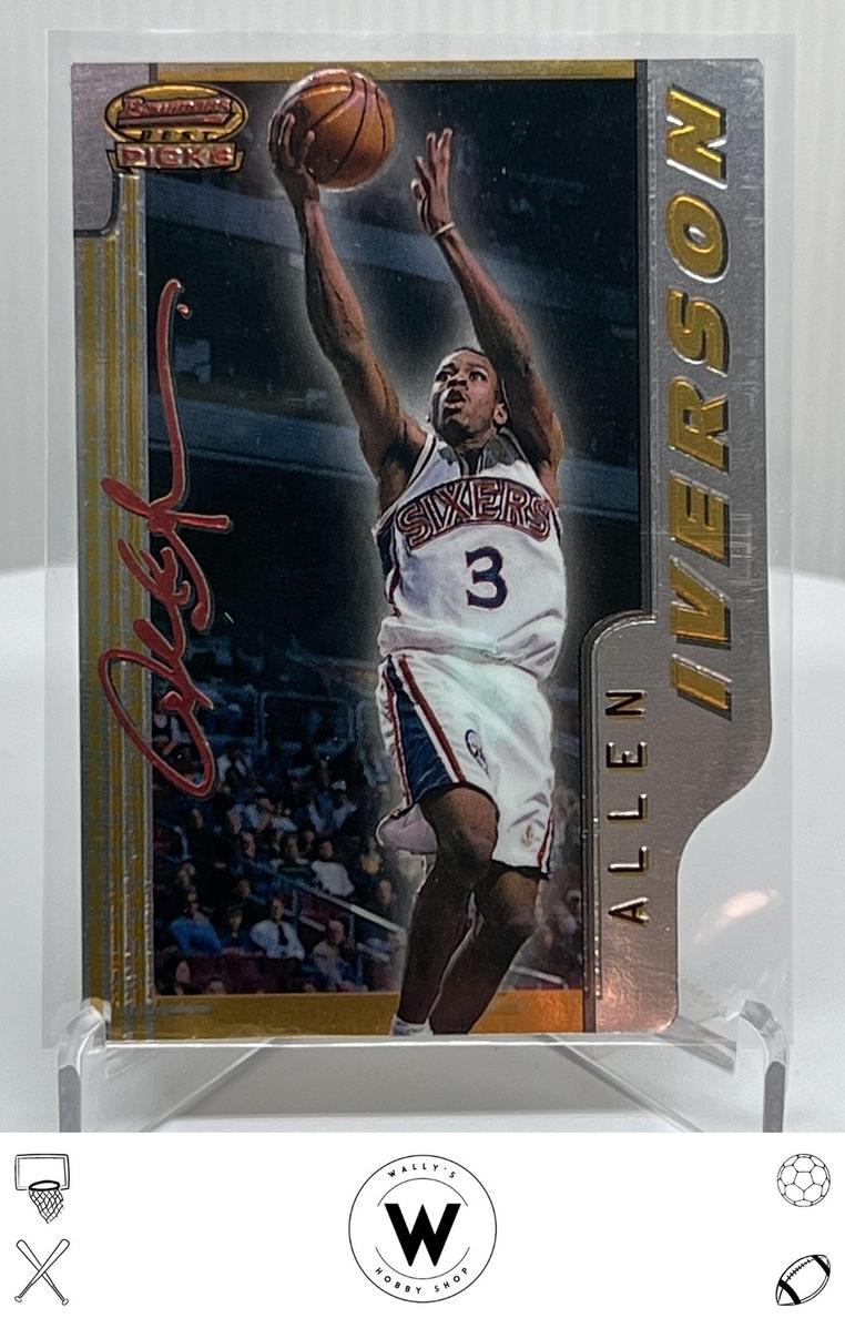 1996 Bowman's Best Basketball Allen Iverson #BP9