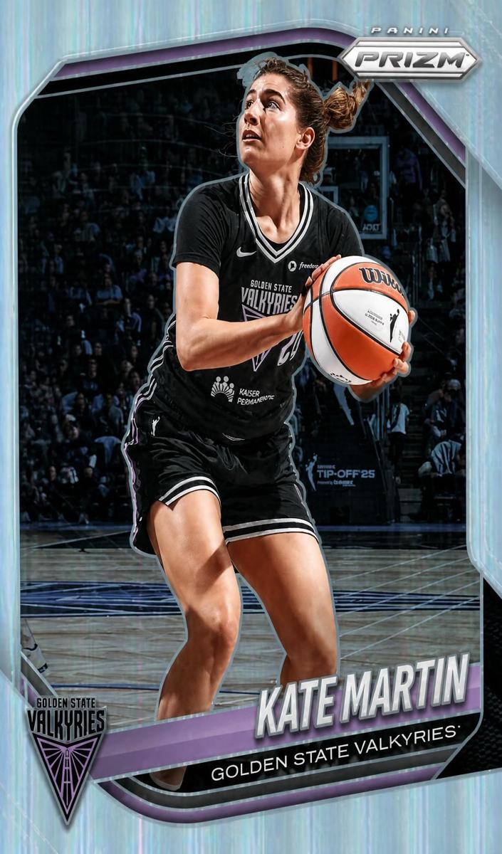 2025 Panini Prizm WNBA Basketball Silver Kate Martin #97