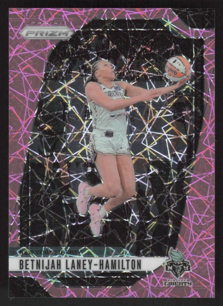 2024 Panini Prizm WNBA Basketball Pink Velocity Betnijah Laney-Hamilton #5