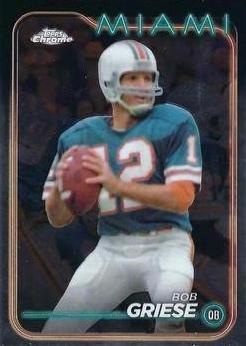 2024 Topps Chrome Football Bob Griese #107
