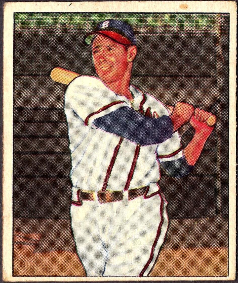 1950 Bowman Baseball null Sibby Sisti #164 PSA 6